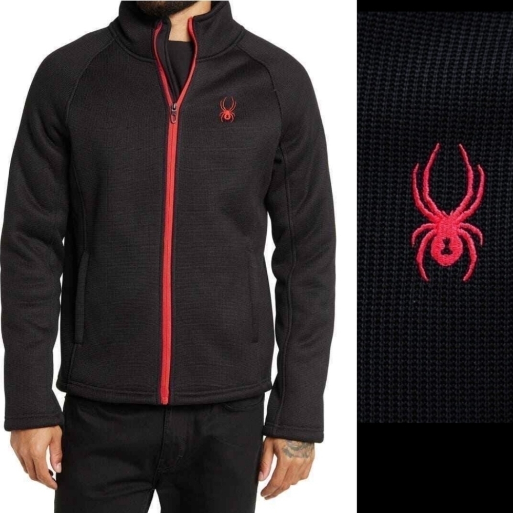 SPYDER‎ Youth Bandit Full Zip Fleece Jacket Size XL 18